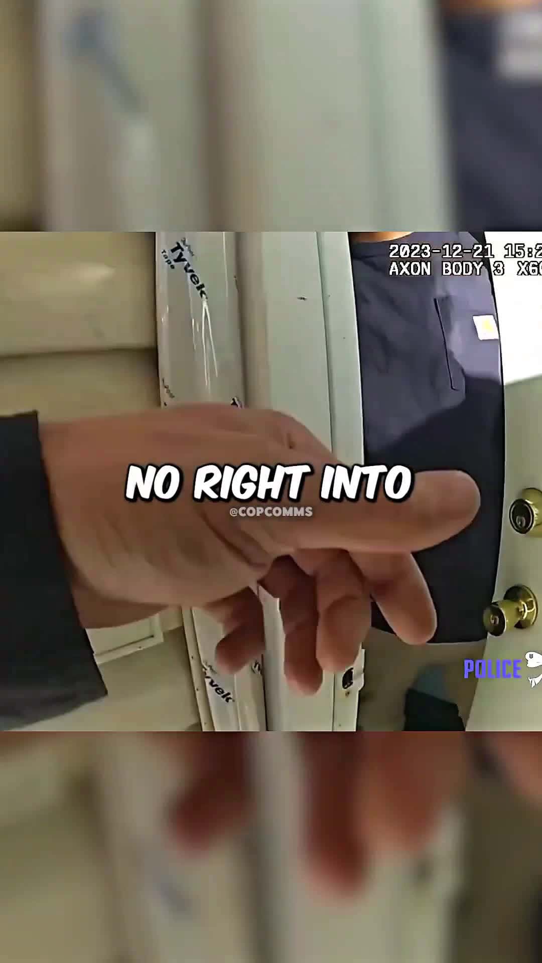 Cover for Ex-Deputy Has Rights Violated 😳 #bodycam 