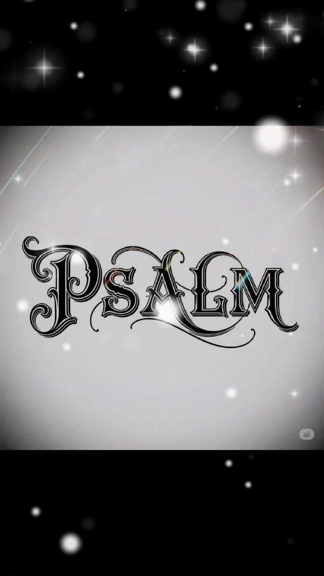 Cover for PSALM 14:2Not my music in the background 