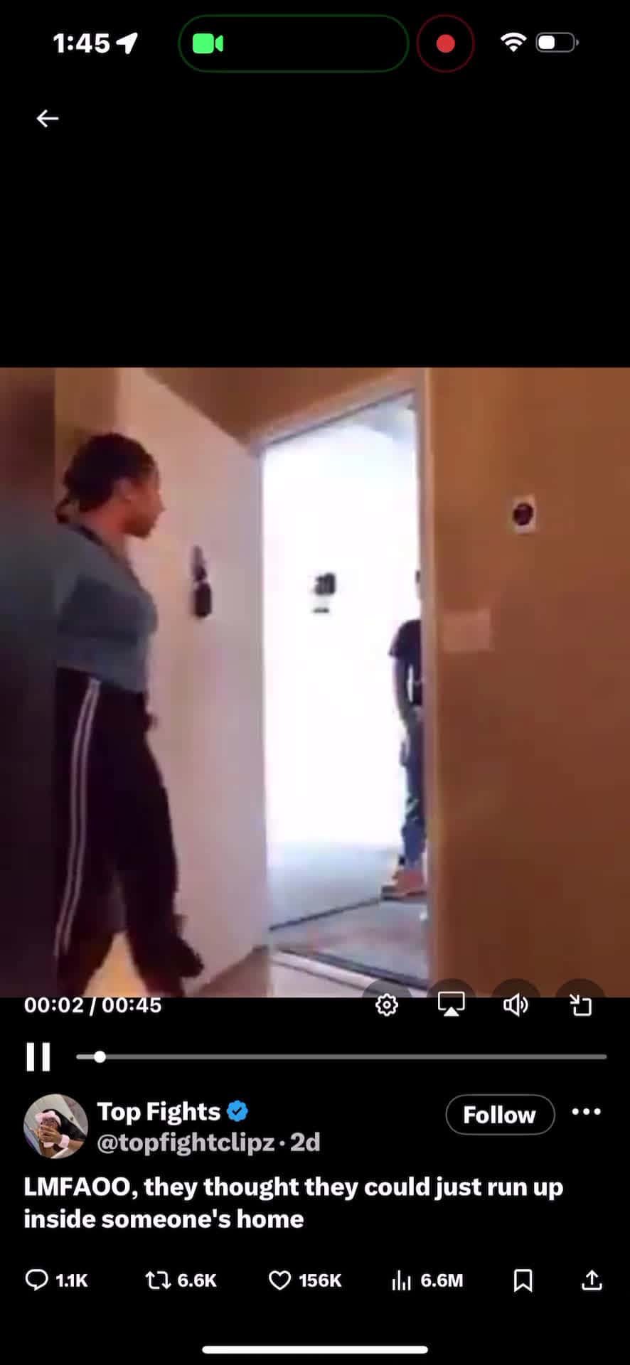 Cover for Not Her Closing The Door💀#fight #fightcam #girlsfights