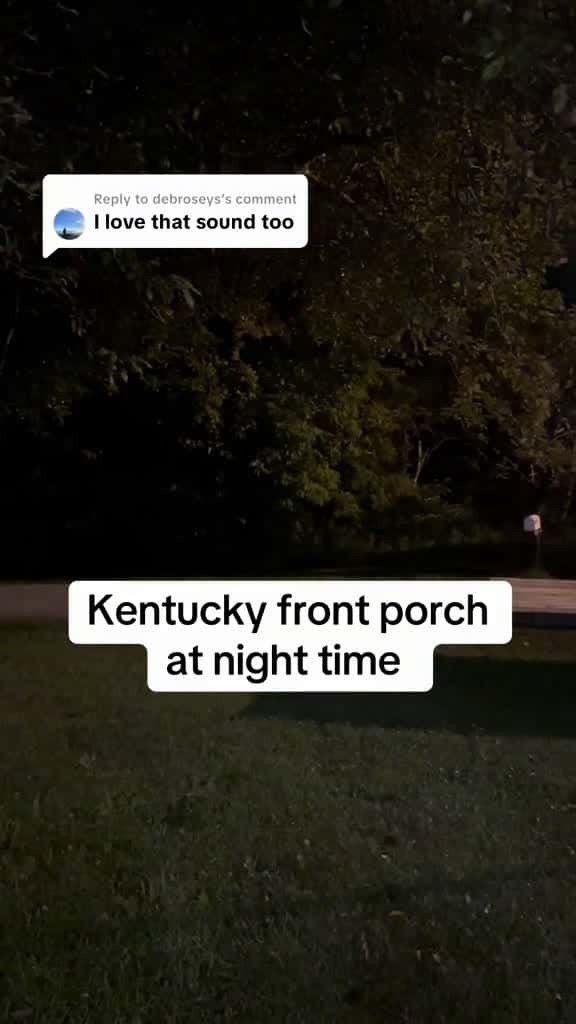 Cover for Replying to @debroseys I have so many favorite sounds here. There is nothing like home. #kentucky #nature #kentuckycheck #fyp #naturesounds #whitenoise