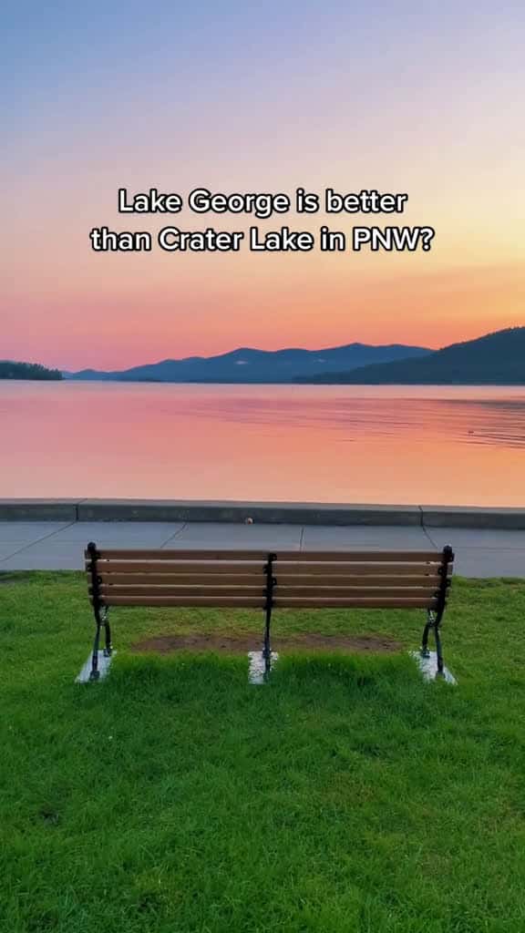 Cover for Is Lake George better than Crater Lake in the PNW eastcoast vs westcoast lakegeorge ny adi 88426 #american