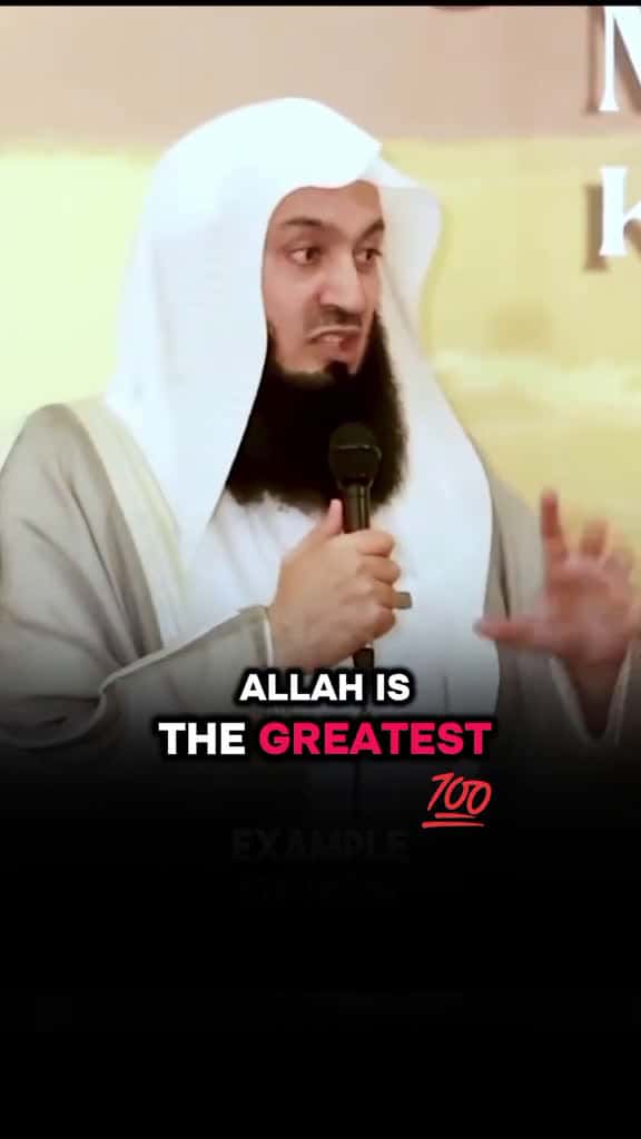Cover for ALLAH is the greatest mufti menk speech muftimenk muslim islam Allah Quran motivation insp 53686 #trending