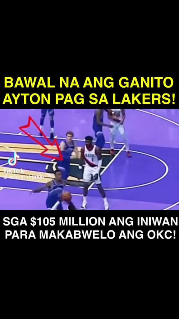 Cover for BAWAL ng Gawin ni Ayton ito sa Lakers MABABATIKOS  SGA 105M ang INIWAN para MAKAB 13874 #trendingscoopz