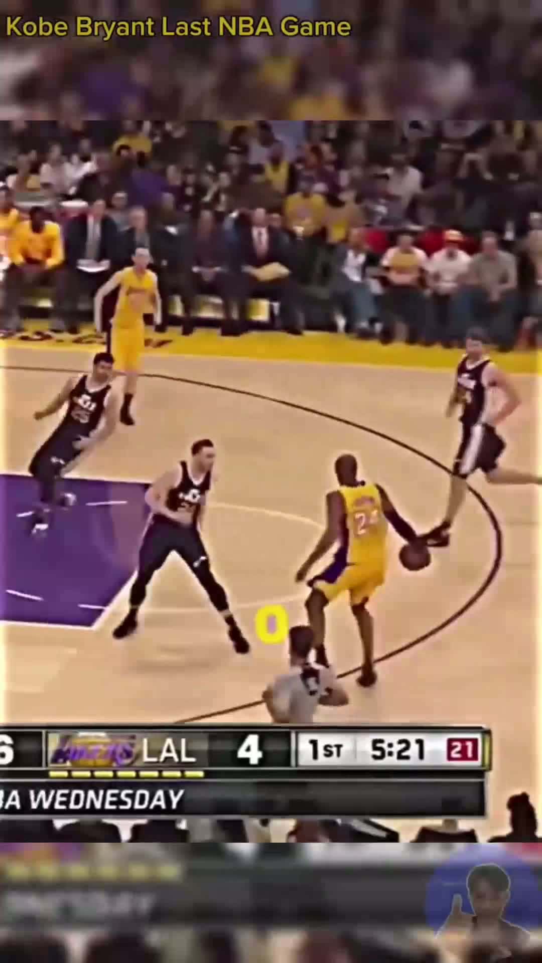Cover for #kobebryant . Last Game! #mambaforever 