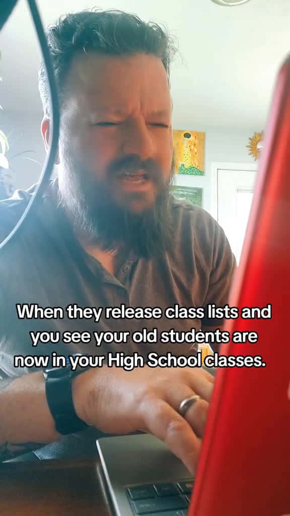 Cover for I have fond memories of my first class   They were my first class back when I taught 4th grade.  There is a reason why I only taught one year of elementary.  most were good kids.   #drawbackwards #Floridateacher #highschoolteac...