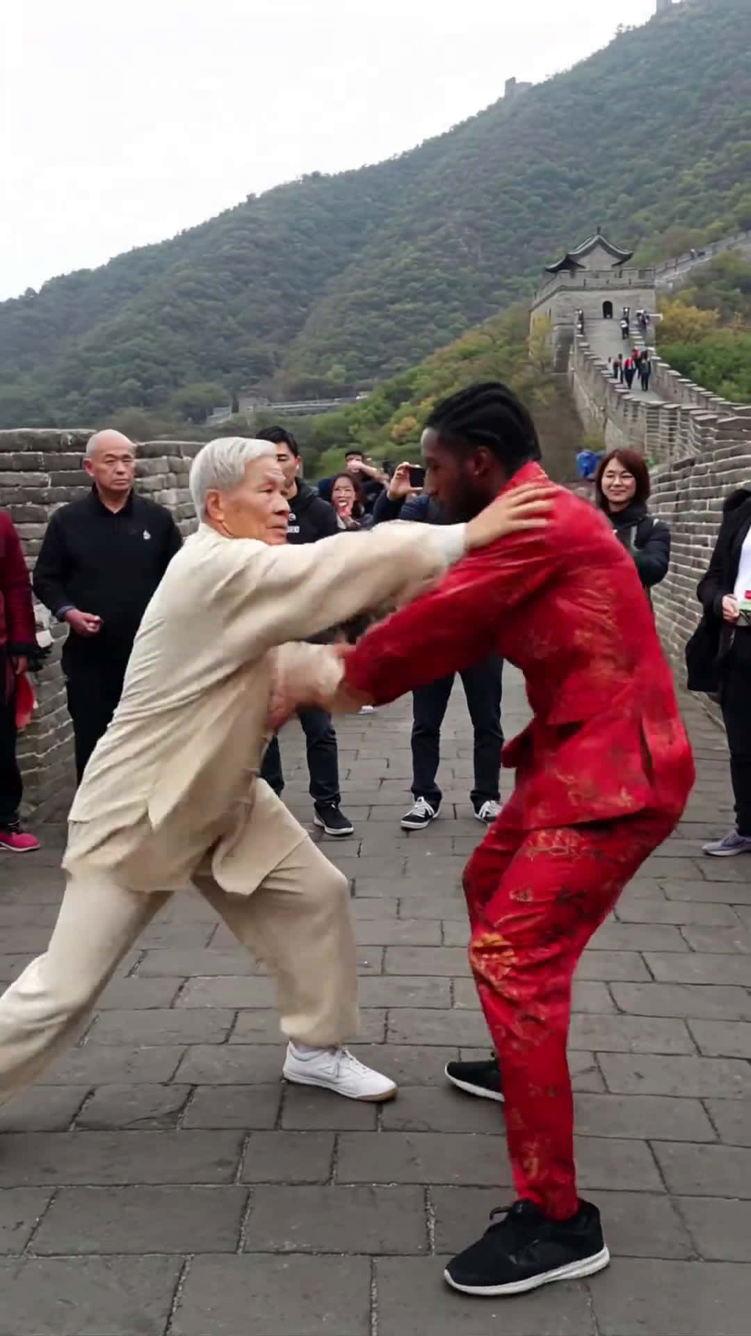 Cover for AI-generated: SPEED V.S. Mysterious Eastern Power #FunnyFight #ChineseCulture #InternetSensation #AIVideo