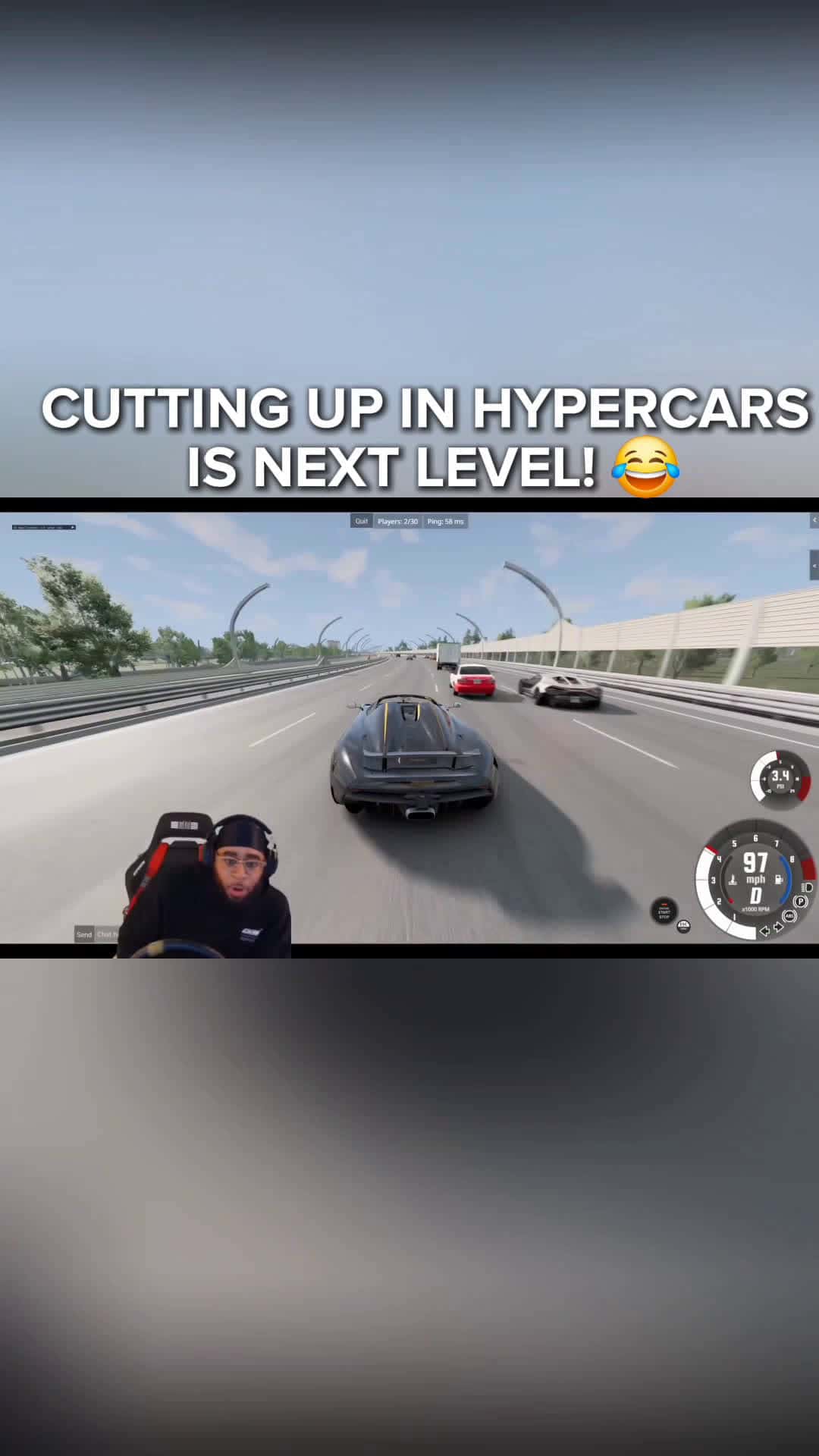 Cover for #fyp #funny #clip #gaming #beamngdrive