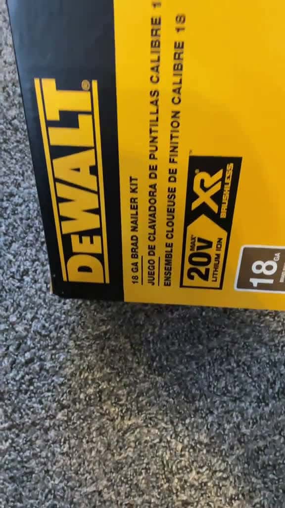 Cover for dewaltbradnailer dewaltpowertools 45358 #american
