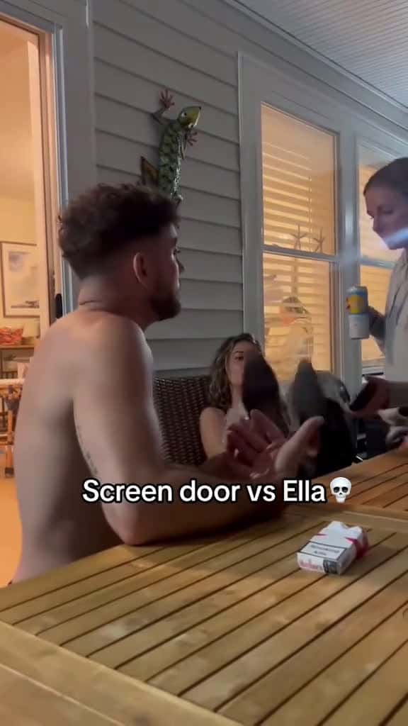 Cover for @ella grif didn’t see that door at all 💀 @Barstool Beach House  created by Barstool Sports with Barstool Beach House’s original sound