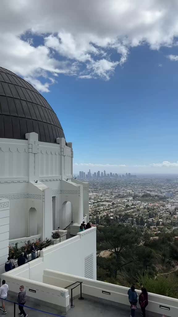 Cover for Breathtaking views from Griffith Observatory 🌆✨ #GriffithViews #MyLA #ExploreLA