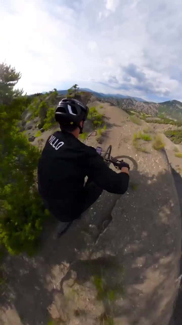 Cover for Dancing on the #RIDGE w my @commencalbikes META @commencallifestyle @bluegrass eagle @probikeshop @quadlockcase Shot on #GoPro