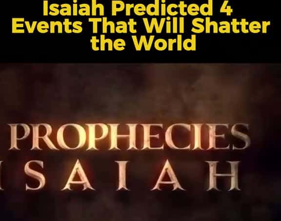 Cover for Isaiah Predicted 4 Events That Will Shatter the World #biblestoriesexplained #fyp #fypage #fypp #bible #biblicalcharacter #biblicalcharaters #faith #christian #biblestories #jesus #christiantok #bibletiktok #prophecy #prophetic #propheticword
