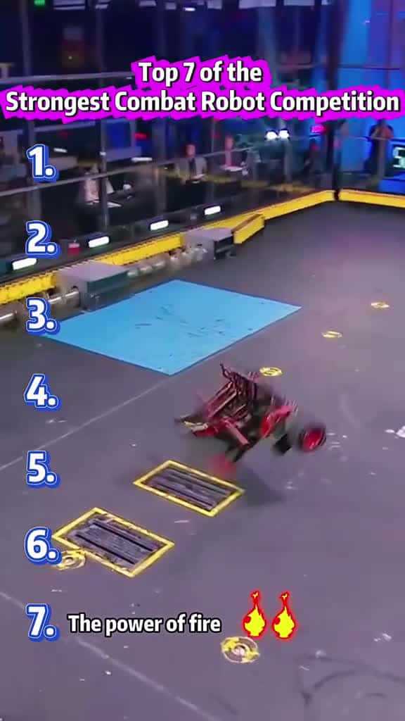 Cover for Top 7 of the Strongest Combat Robot Competition funny funnyvideos BattleBots haha usa Fory 97998 #american