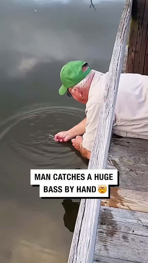 Cover for Reel drama as he catches the big one! 🎣 #CountryVibes #FishingFun #CatchOfTheDay
