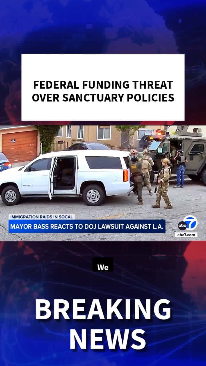 Cover for AI video Threat to Federal Funding Due to Sanctuary Policies #SanctuaryPolicies#FederalFunding#PolicyIssue#NorthAmericanNews#ai