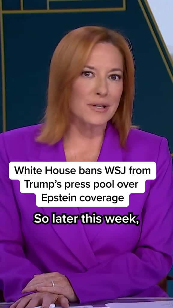 Cover for White House Reacts to WSJ's Exclusion from Press Pool