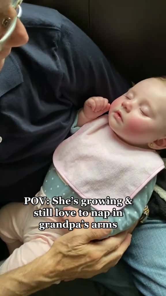 Cover for The baby loves grandpa very much happy Love cute cutebaby happybirthday foryou baby grandp 32750 #nicevideo