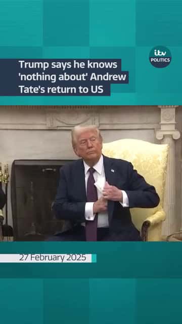 Cover for Trump says he knows nothing about Andrew