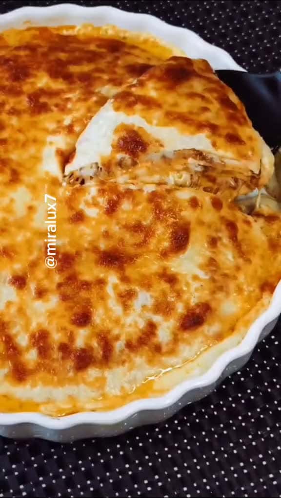 Cover for Pfannkuchentorte mit Hackfleisch und BchamelsaucePancake cake with minced meat an 73861 #followMe