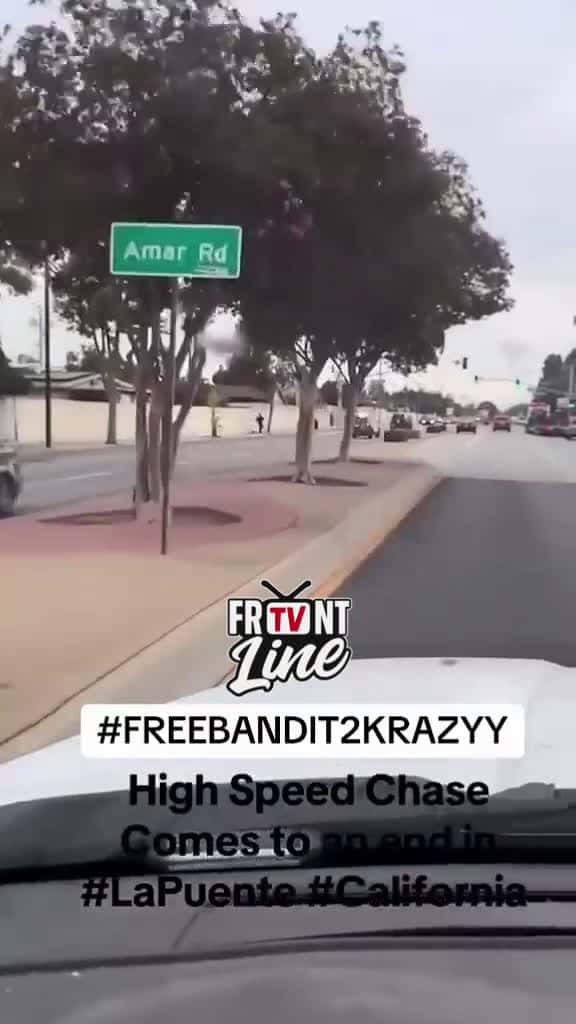 Cover for BANDIT2KRAZYY just went viral with 808 Kartel… now he’s in cuffs after a wild high-speed chase in La Puente. Fans are shocked. #FrontlineTV #Bandit2Krazzyy #808Kartel #HighSpeedChase #LaPuente #ViralNews #OnTheRun #StreetBuzz #...