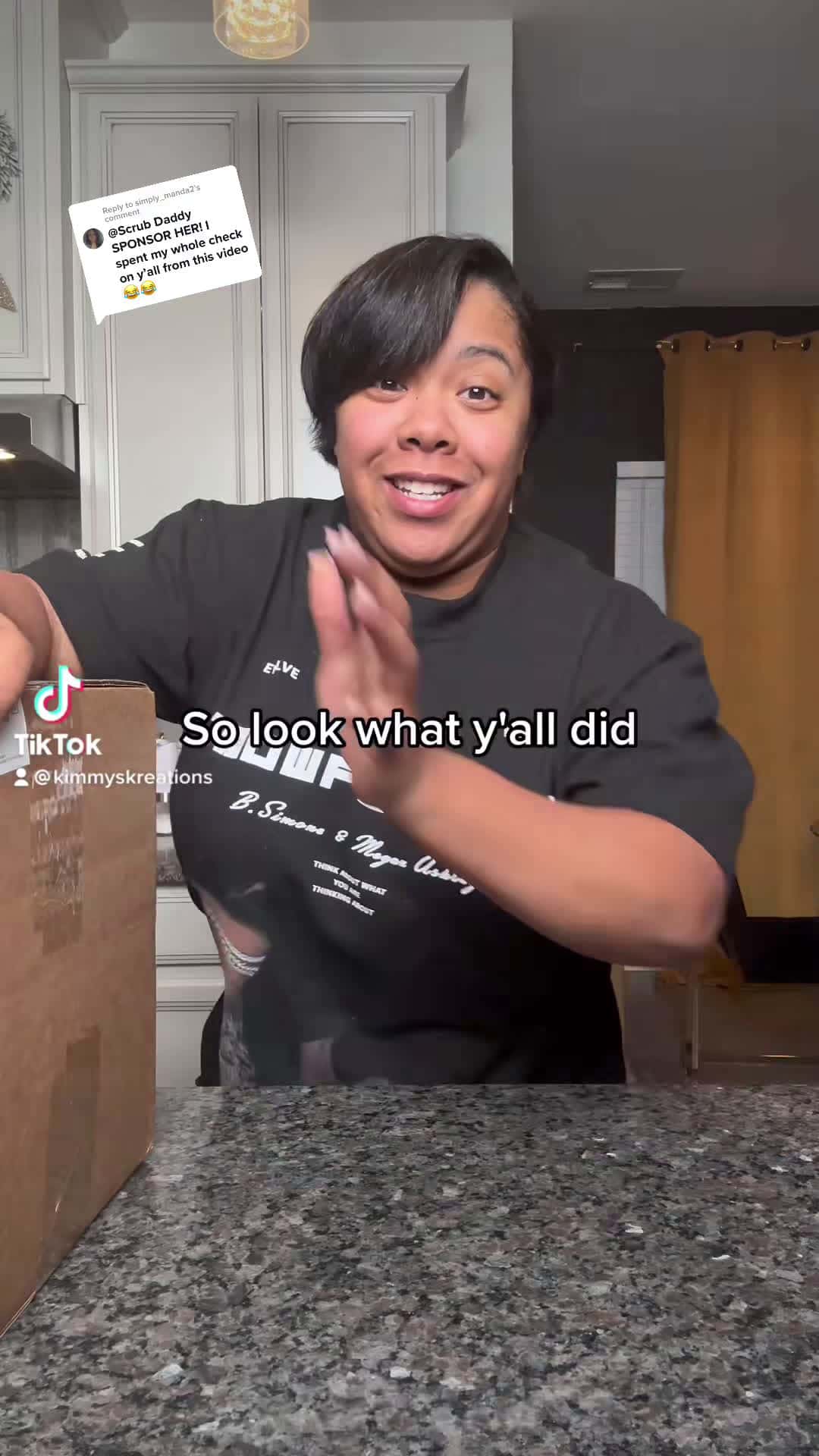Cover for Replying to @simplymanda2 hope yall ready! Thank you @Scrub Daddy !!! #kimmyskreations #gift #scrubzaddy