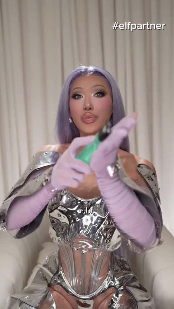 Cover for Just a doll getting drippy grippy 💦💖 @e.l.f. Cosmetics Jumbo Power Grip Primer got me SNATCHED and stuck in place all dayyy 💅 ✨ #elfpartner#elfCosmetics #PowerGripPrimer