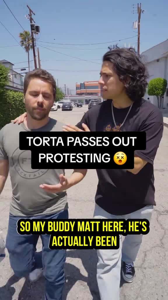 Cover for 'Tortas aren't built for protesting #fyp #funny #latino #torta #tortas' by Btdjokes