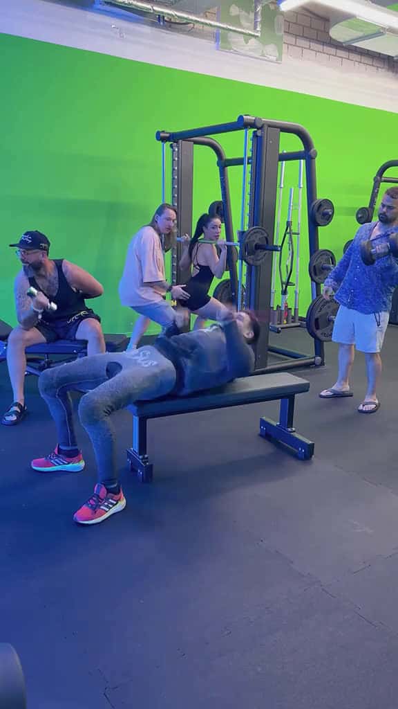 Cover for Tag a gym Rambo 😅 Mr Sus loves super sets who else ?#mrsus #patrox #workout #gym #fitness #funny #comedy #fail #fight