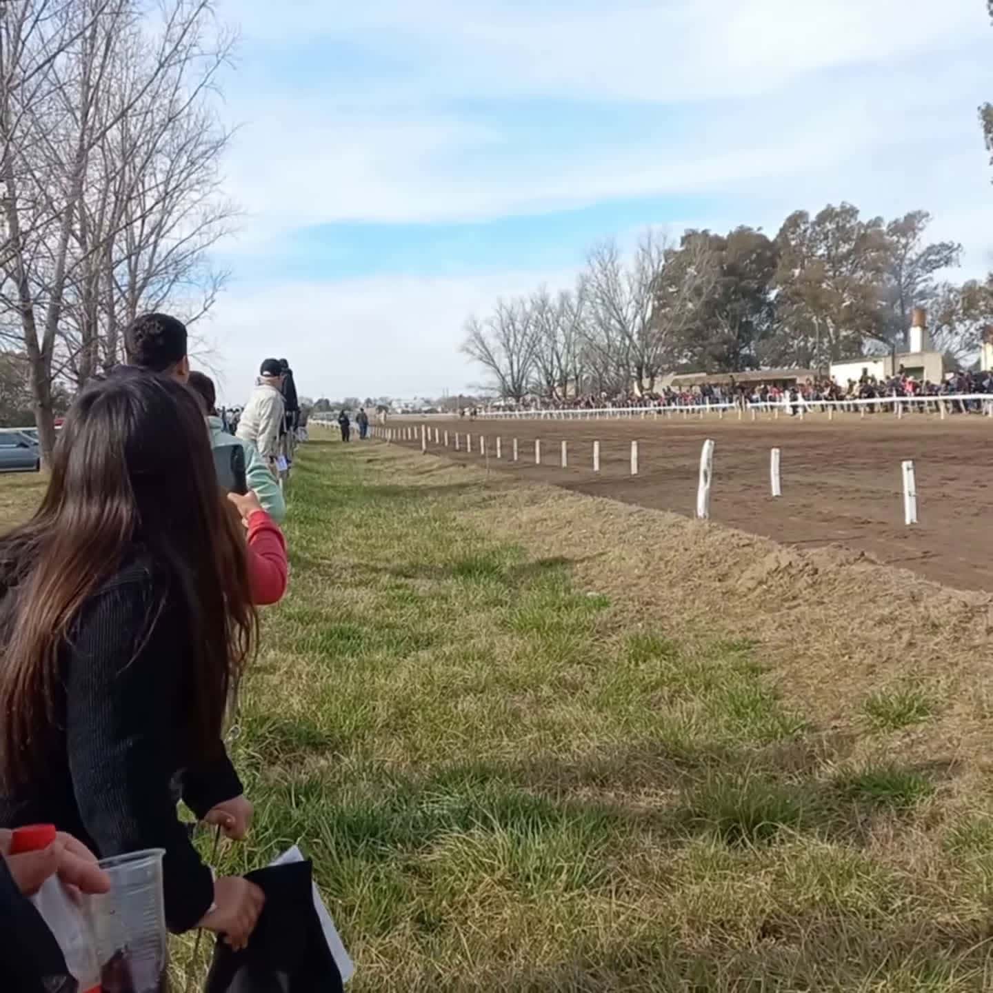 Cover for #CaughtOnCamera Guy Trips Over Wire While Celebrating Horse Win.