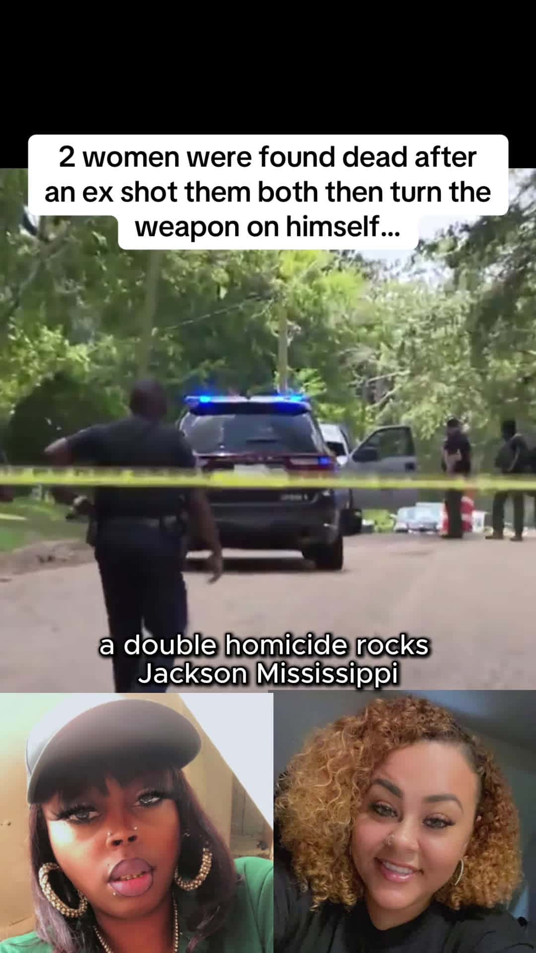 Cover for 2 women were found dead after an ex shot them both then turn the weapon on himself… #jacksonm #telisaholder #truecrime #lewispowell #fyp