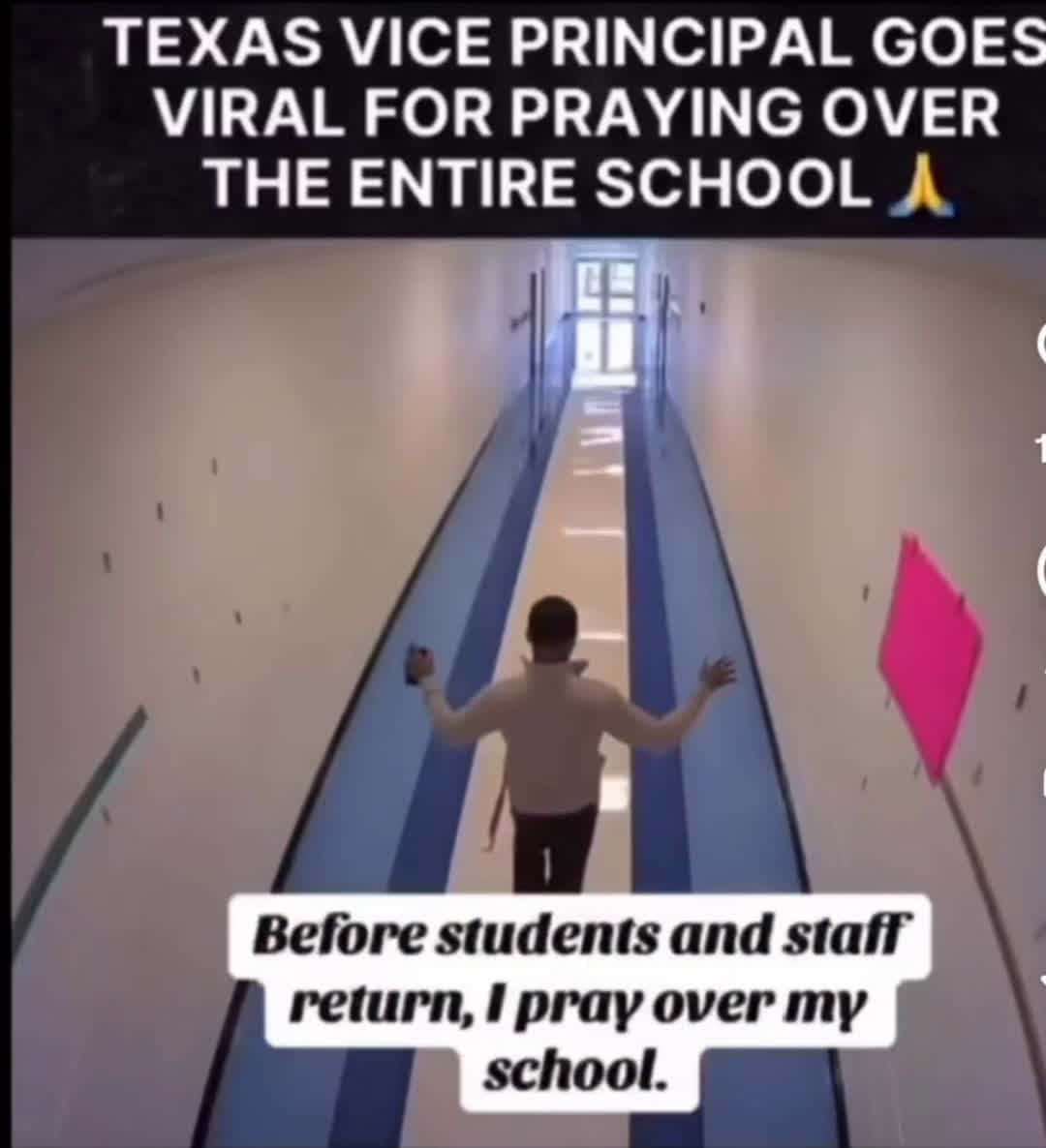 Cover for We need more of this, Lord be with all teachers, students and schools across the country Abba! Keep all safe and draw them close to You. In Jesus name. Amen! 🙏🏽✝️#Jesus #fyp #Yeshua #prayer #faith #christiantiktok #christian 
