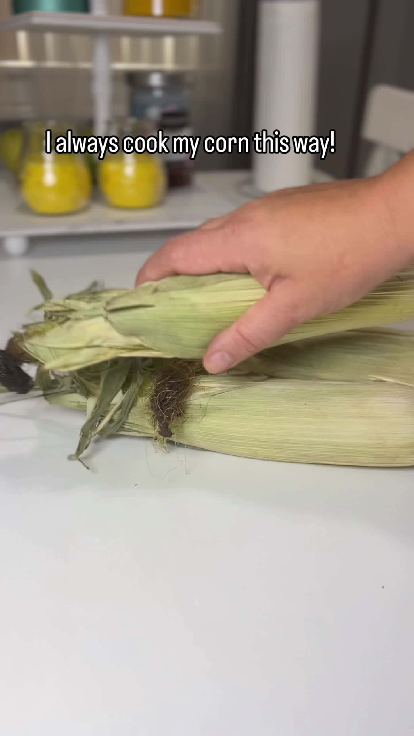 Cover for Corn recipe🌽🌽🌽 I always cook my corn this way! #lifehacks #kitchenhacks #kitchen #airfare #corn #recipe