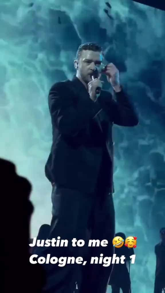 Cover for Cry Me a River Cologne night 1 vs night 2 schmellownie justintimberlake eitiw tftwtour col 22734 #nicevideo