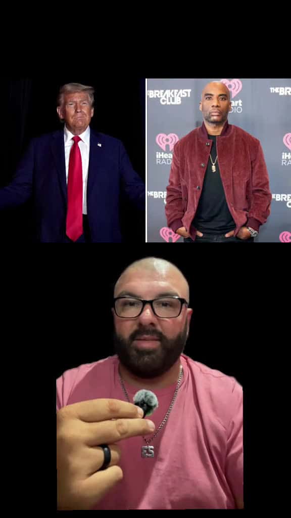 Cover for Charlamagne tha God calls out Trump’s tactics—sparks explosive insult battle! 🔥 #Trump #Charlamagne #Politics #News