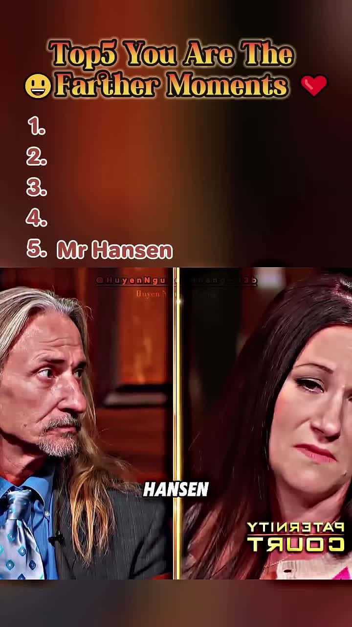 Cover for Top5 You Are The Farther Moments. #paternitycourt #youarethefather #Shocked