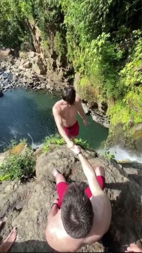Cover for Double flipped a MASSIVE WATERFALL