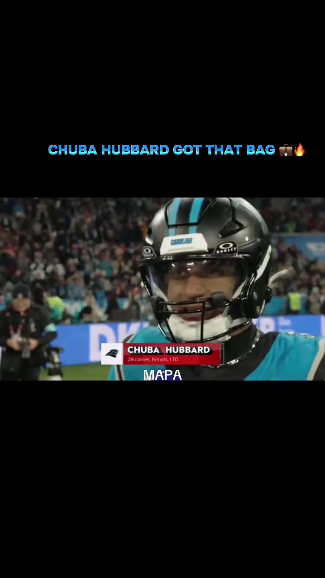 Cover for From overlooked to overpaid T Chuba Hubbard just ran his way to the bag! Pu#KeepPounding#ChubaHubbard #KeepPounding #CarolinaPanthers #NFL #FYP#ViralVideo #BagSecured #NFLTikTok #RunningBacks #PaidInFull #ForYou#FYP #Viral #Trending #ExplorePage