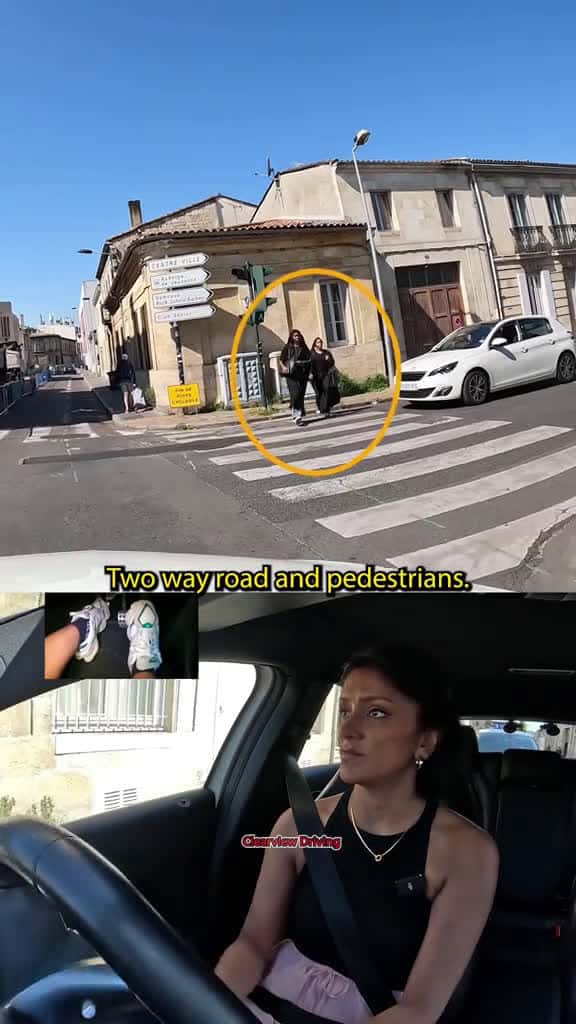 Cover for Smart car 👏  #roadtrip #driving #car #europe #bordeaux #france #howto #drive #rhd #zebra #crossing #clearance #fyp #teacher