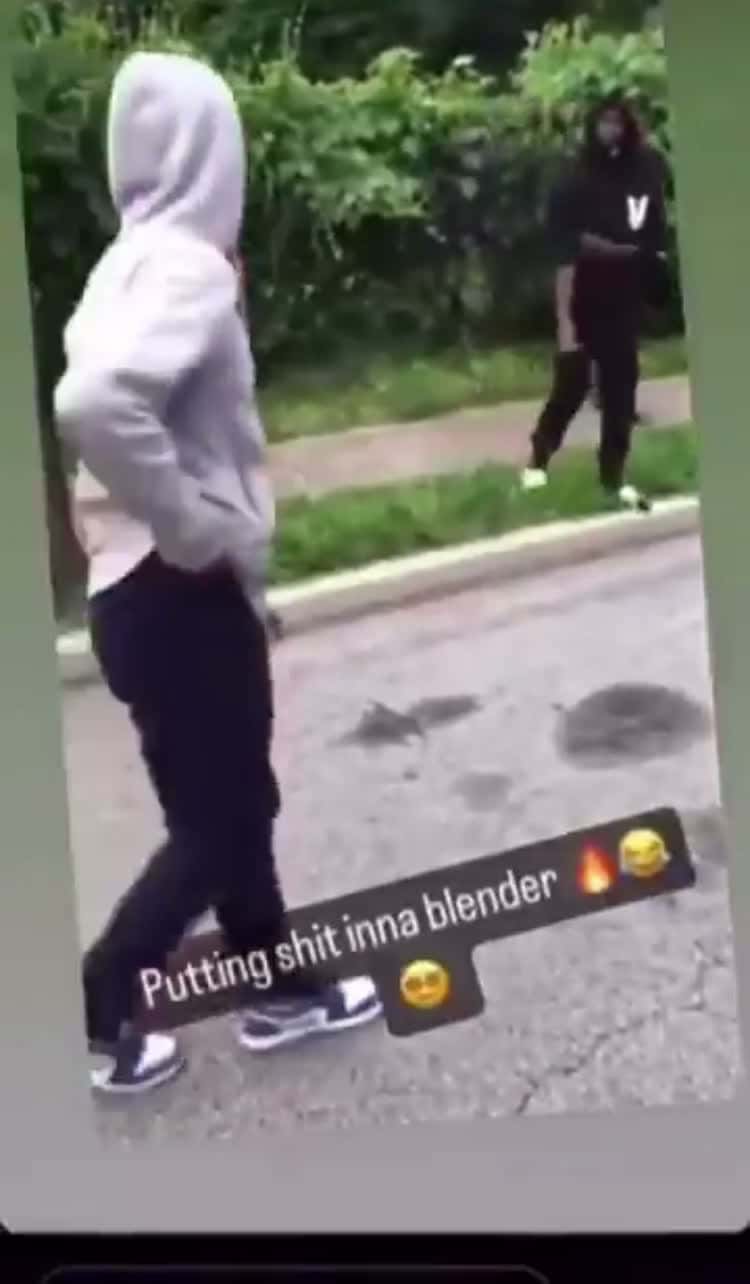 Cover for Real asf put down the 🔫 and still beat his ass 🤣 #caughtoncamera