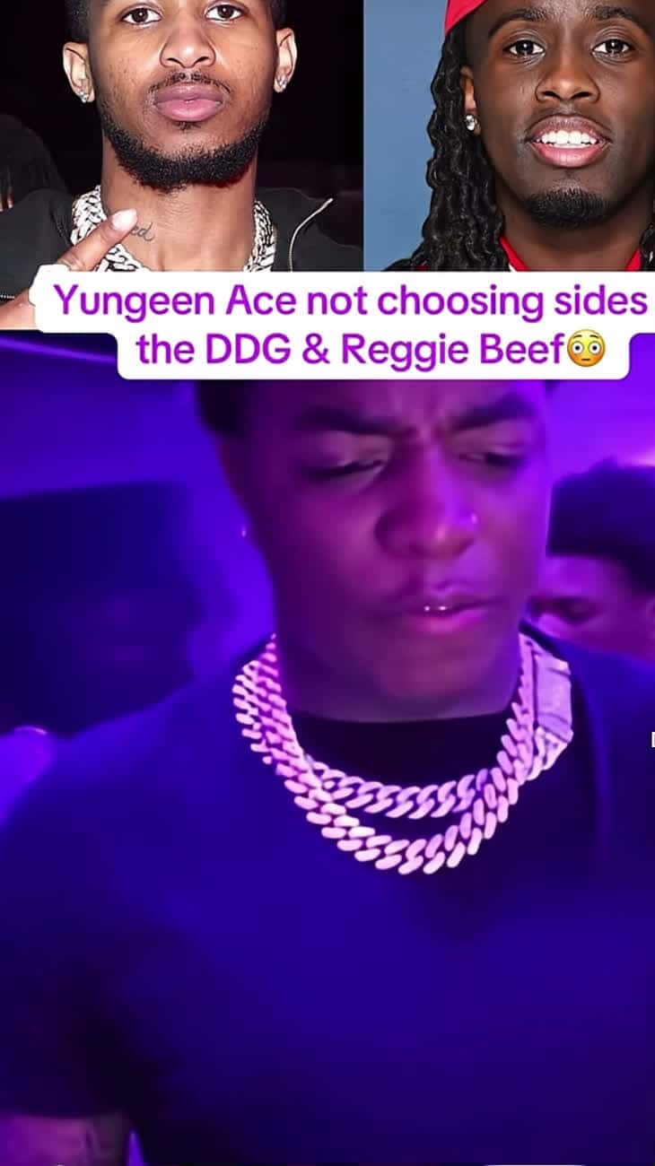 Cover for Youngeen ace speaks about the Reggie and ddg beef #FirstVideoChallenge