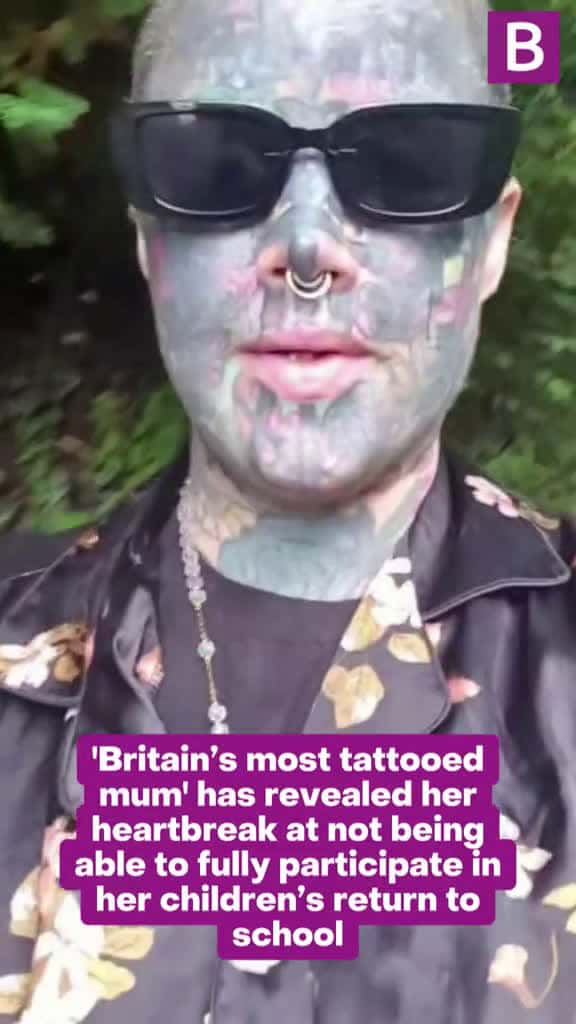Cover for Melissa is missing out on unique moments with her children because of her 800 tattoos MUM 61569 #shortvideosscoopz