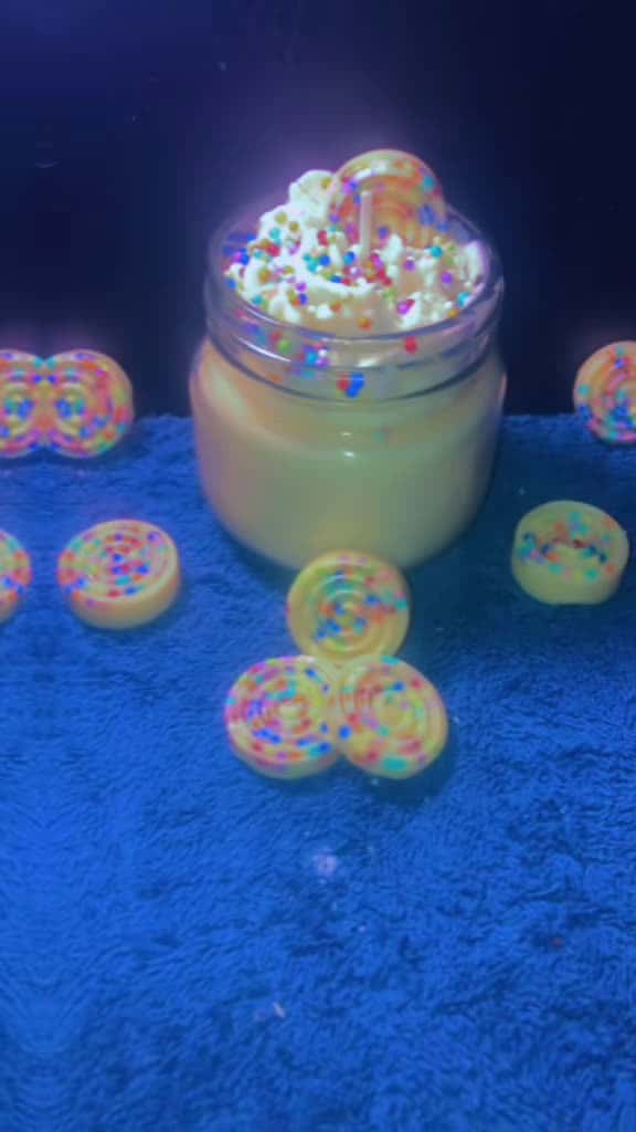 Cover for Handcrafted Homemade ice cream and cake candle🍭