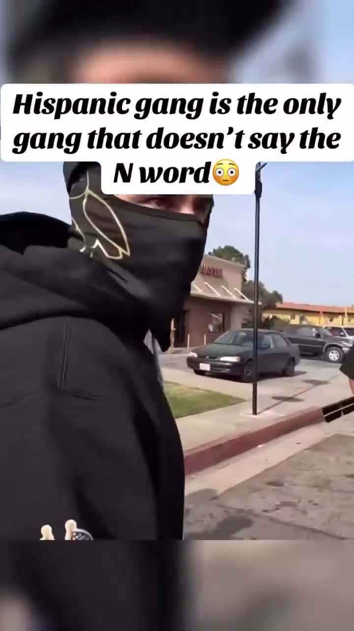 Cover for Hispanic gang don't allowed the N word to be said. 