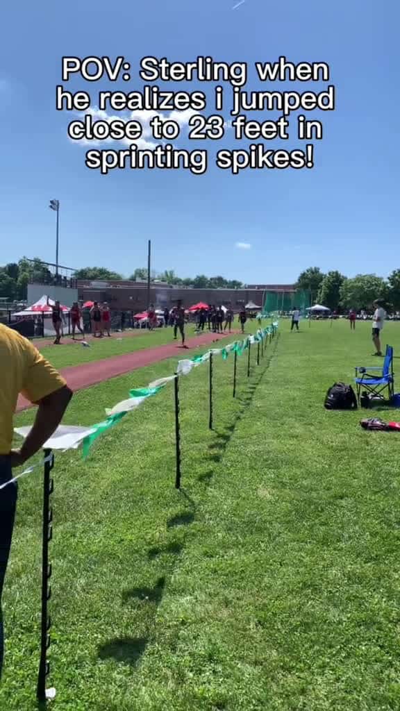 Cover for Its up when i get long and triplejump spikes the truth track trackandfield longjump 32906 #trending