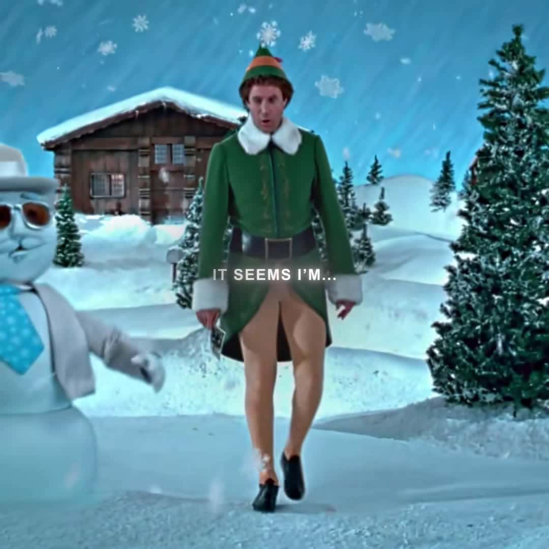Cover for It’s almost time for Christmas season! || Elf || #elf #edit #ae #elfedit #fy #foryoupage #viral