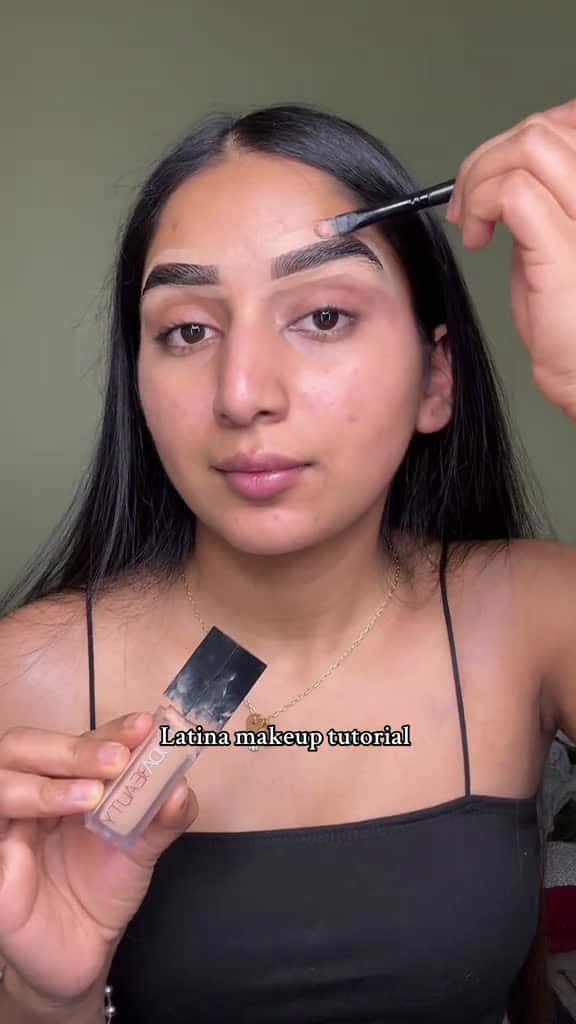 Cover for Heres the tutorial for Latina Makeup Anastasia Beverly Hills brow freeze gel anas 29863 #trendingscoopz
