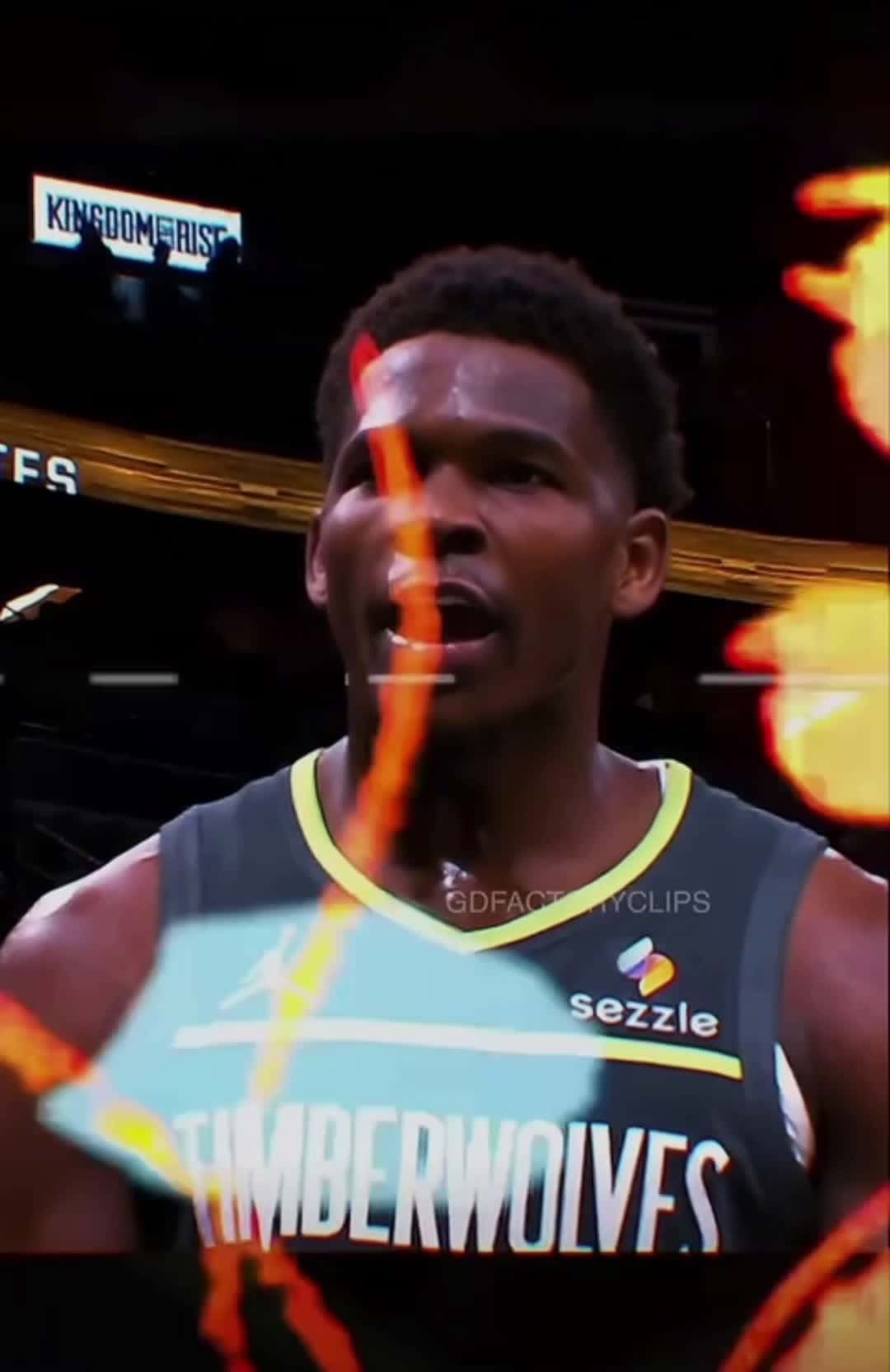 Cover for Luca gave Edwards superpowers 🔥💪 #nba #highlights #viral