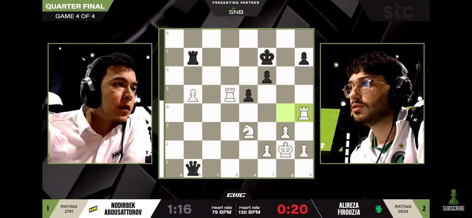 Cover for Heartbreak! Nodirbek blunders his rook and Alireza advances at the EWC 🥲 #ChessDrama #EpicFail #EWC