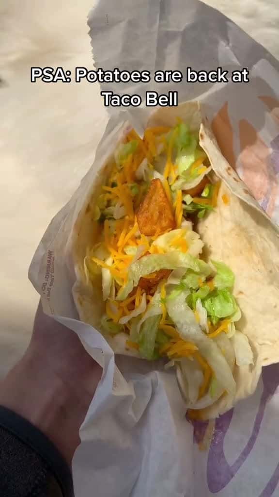 Cover for @tacobell I have literally been counting down the days #fyp#foryoupage#tacobell