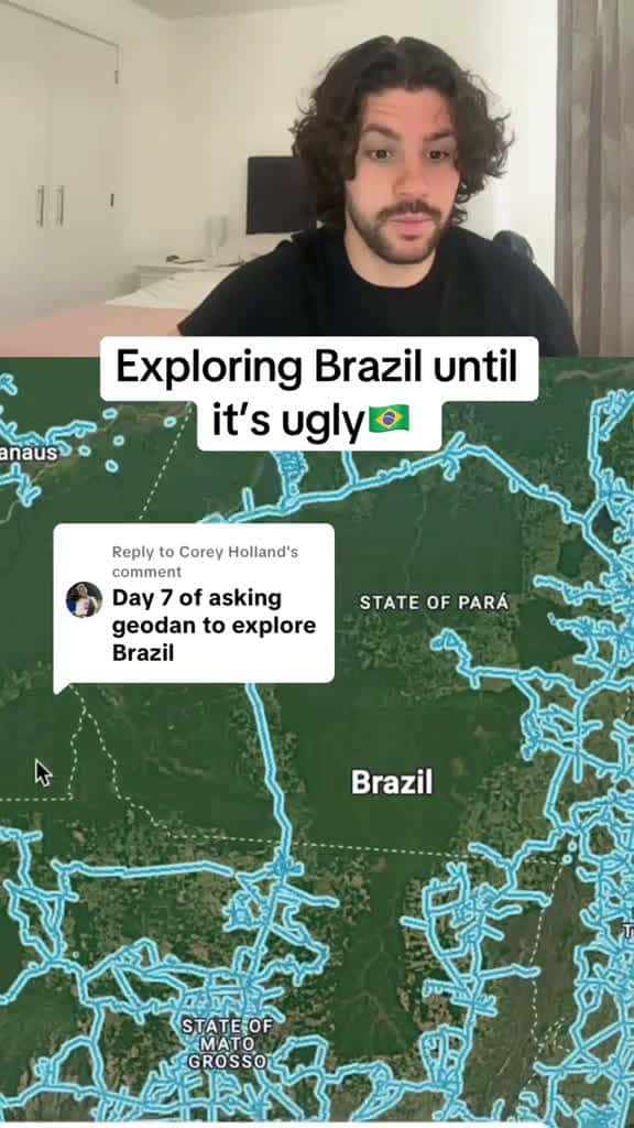 Cover for Replying to Corey Holland where next googleearth explore googlemaps brazil 24630 #america